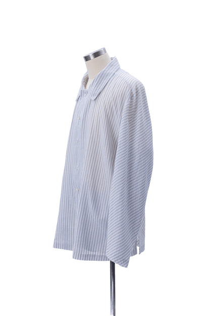 “Stripes-Play” Light Weight Shirt Jacket - MH26AJK03A