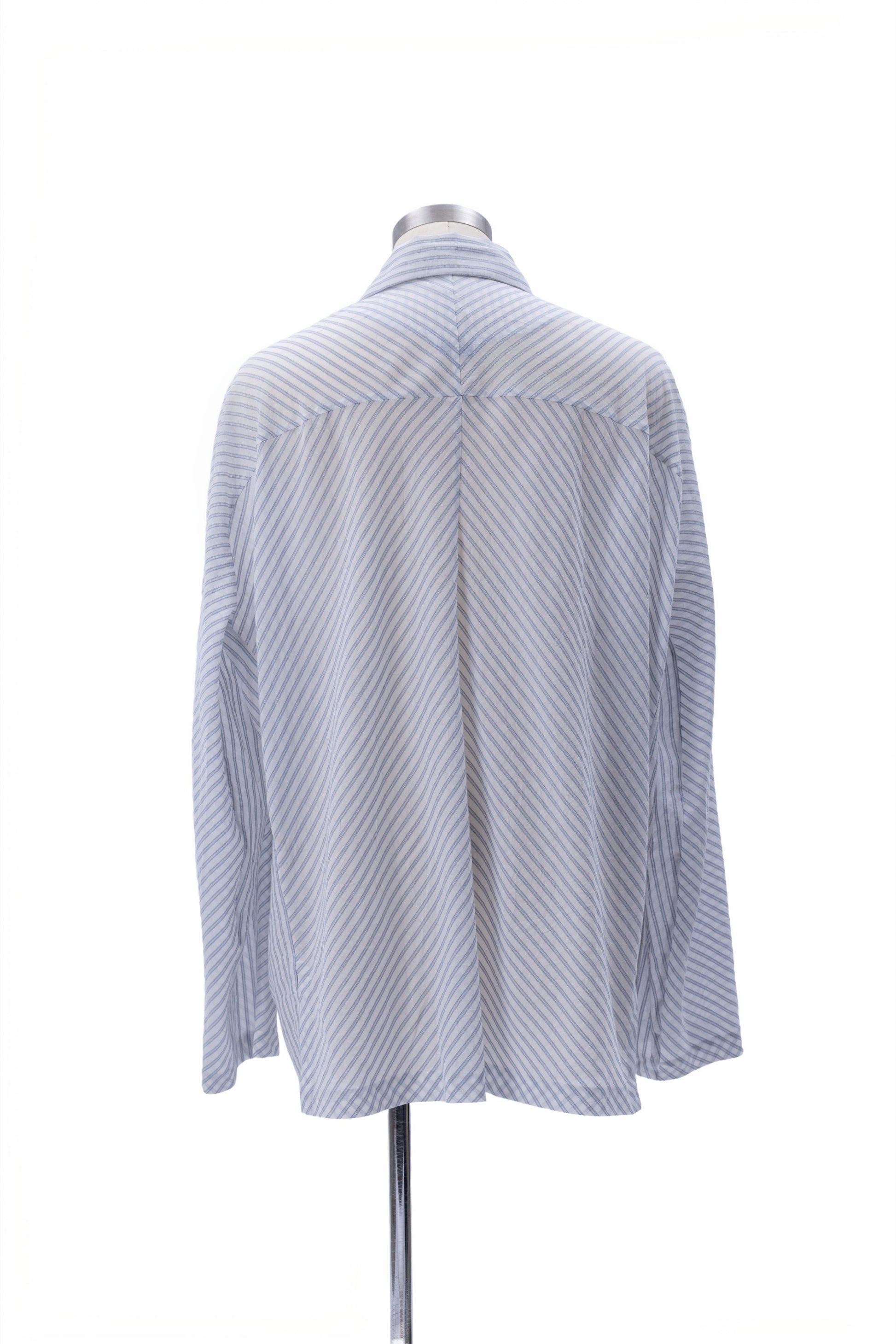 “Stripes-Play” Light Weight Shirt Jacket - MH26AJK03A