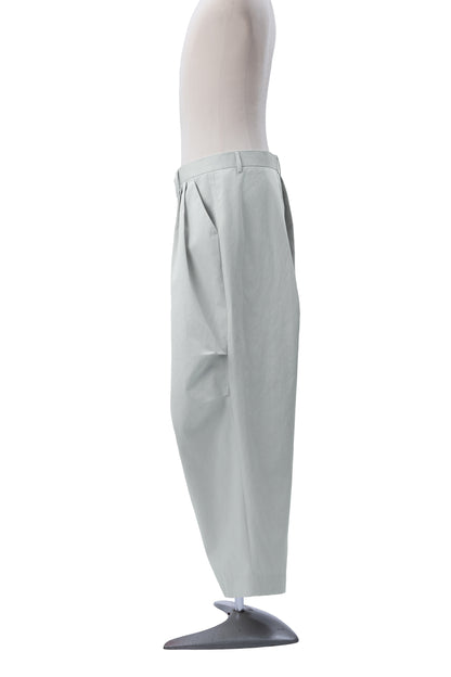 Triple-Pleated Barrel Chinos - MH26AP01B