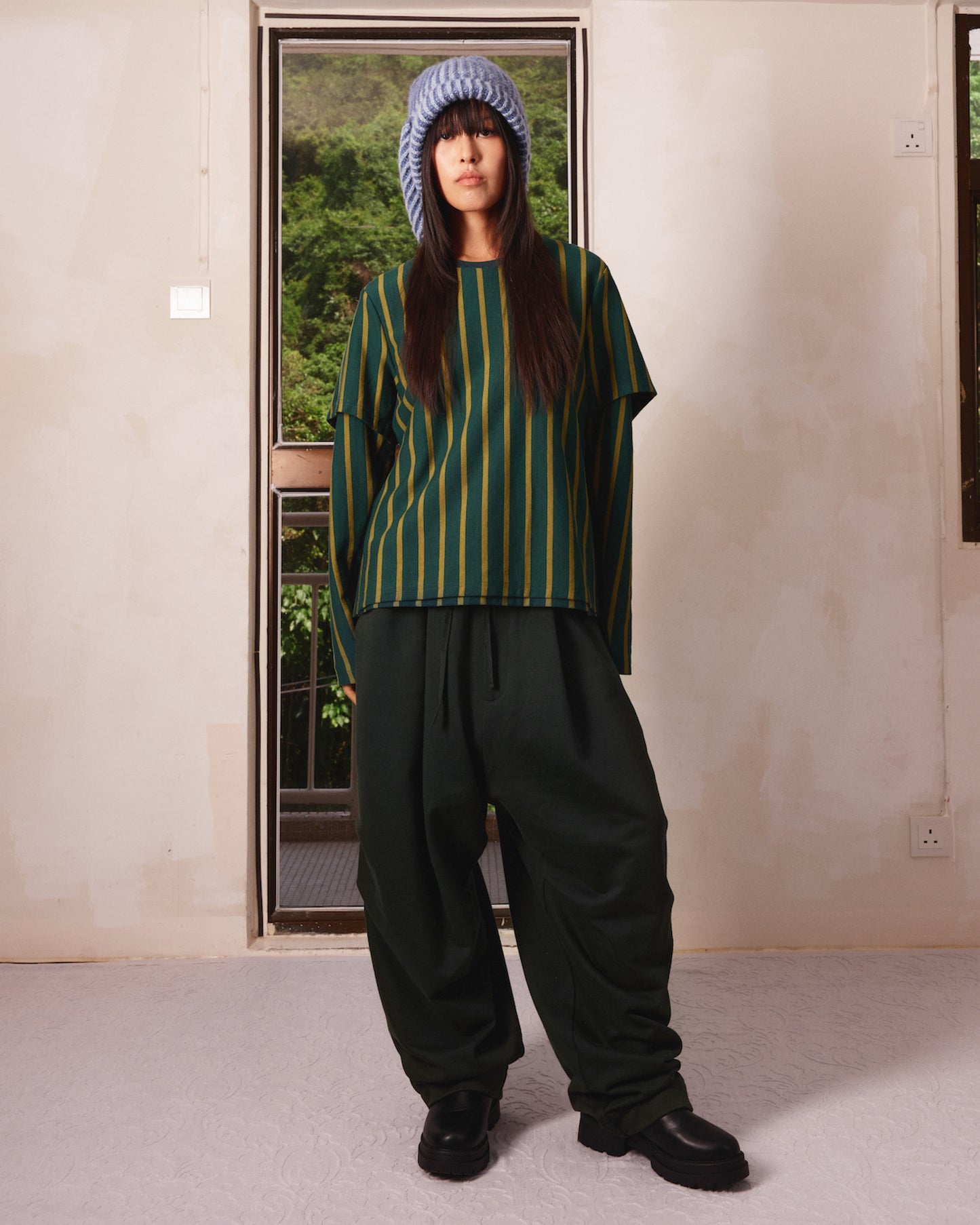 Pleated Drawstrings Sweatpants - MH26AP02B