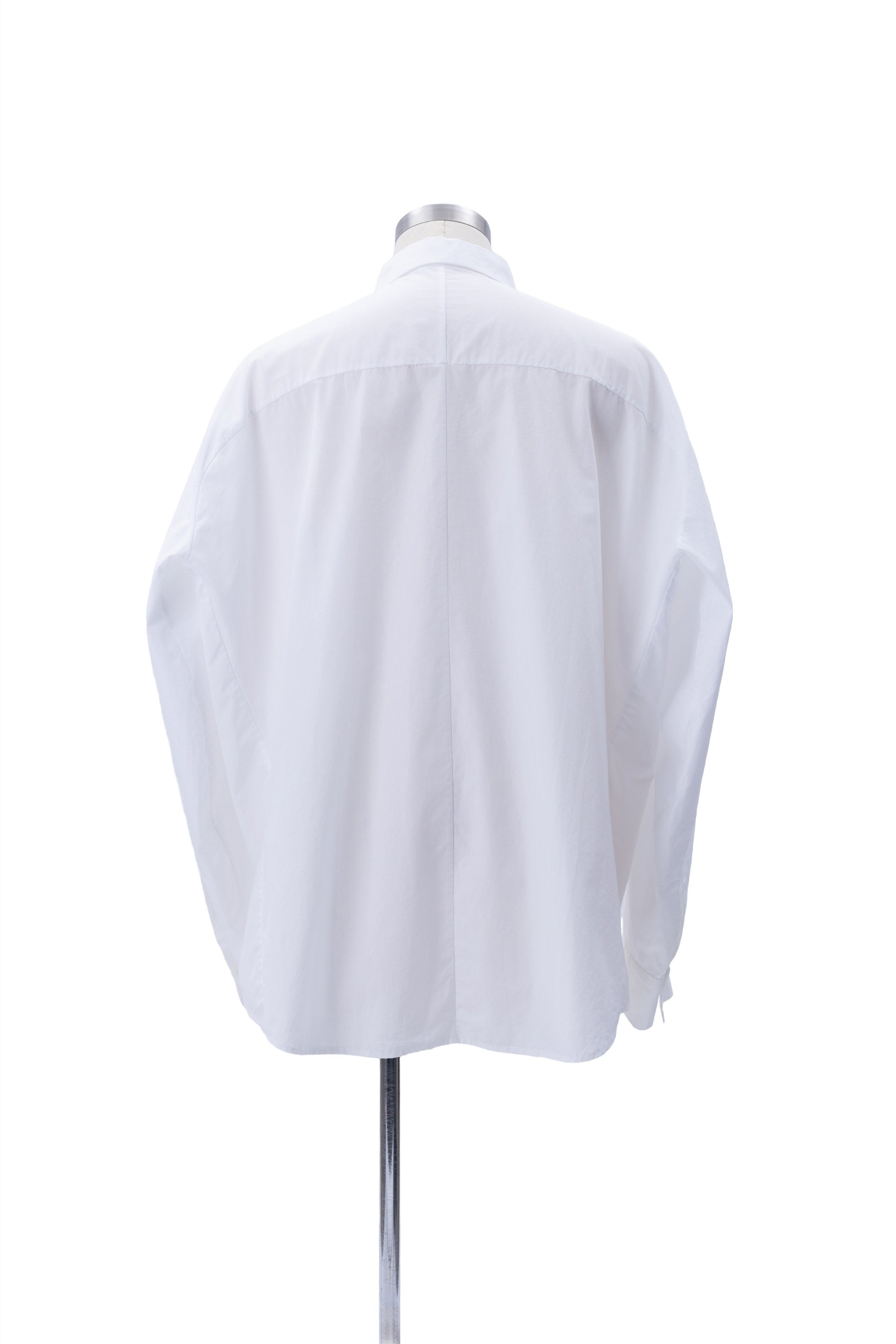 Thomas Mason Bias-Cut Sleeves Dress Shirt - MH26AST01B