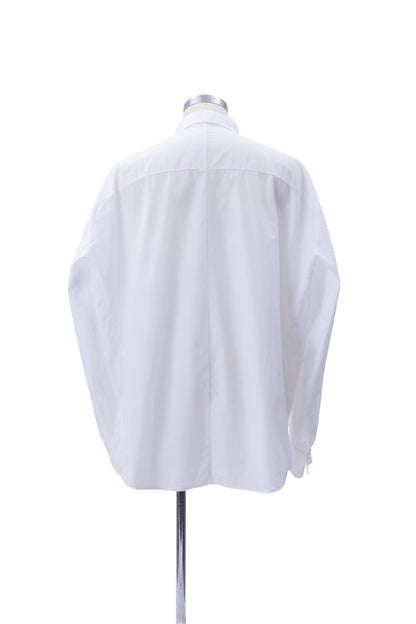 Thomas Mason Bias-Cut Sleeves Dress Shirt - MH26AST01B