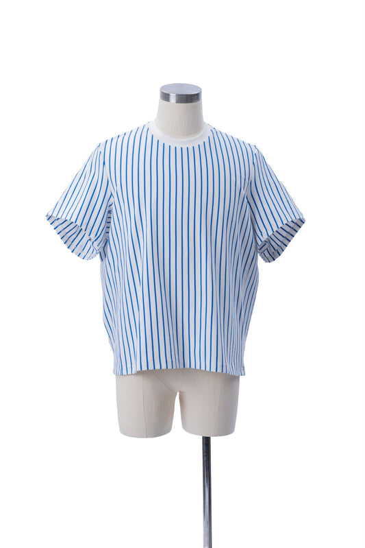 Vertical Stripes Short Sleeves Tee - MH26AT01A
