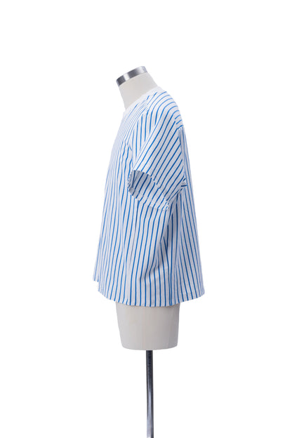 Vertical Stripes Short Sleeves Tee - MH26AT01A