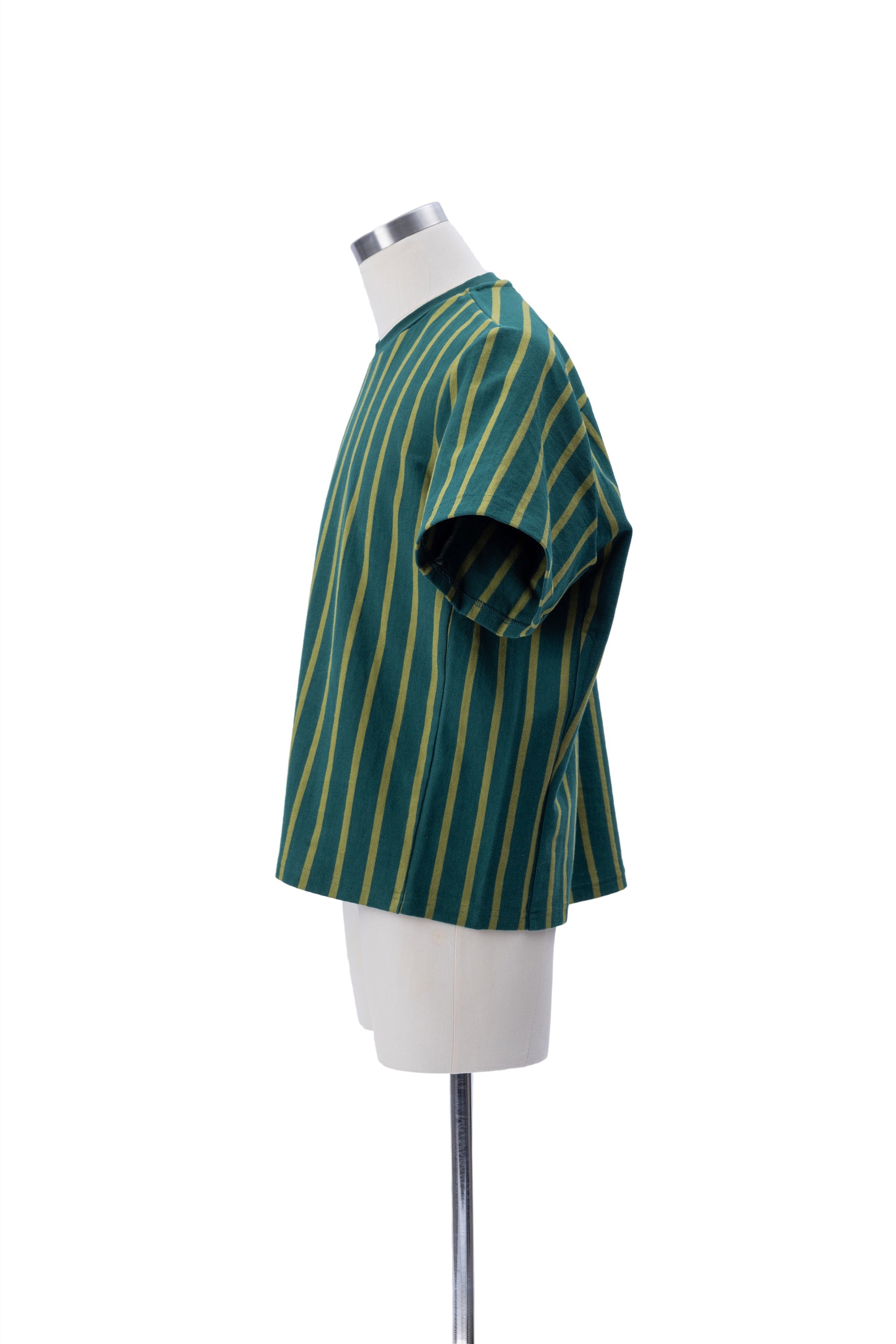 Vertical Stripes Short Sleeves Tee - MH26AT01B
