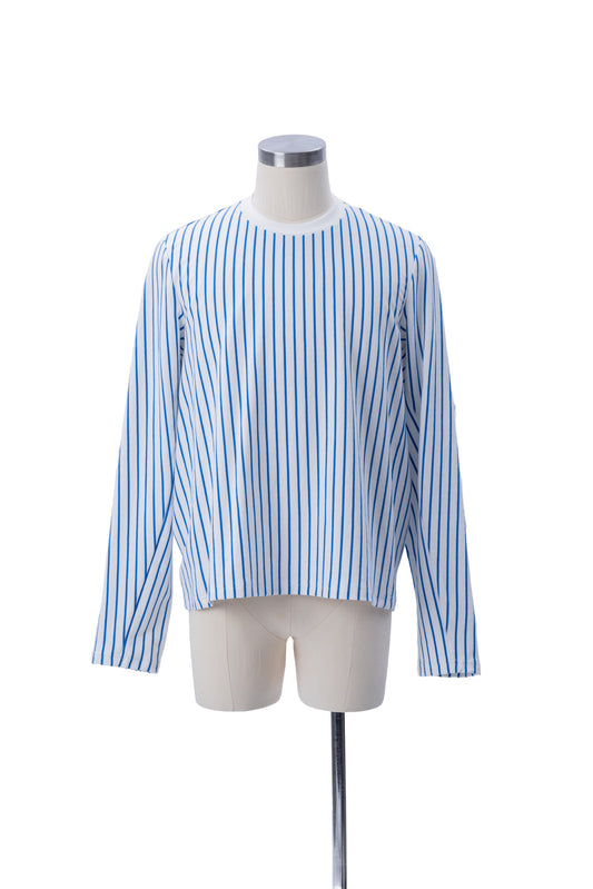 Vertical Stripes Long Sleeves Tee - MH26AT02A